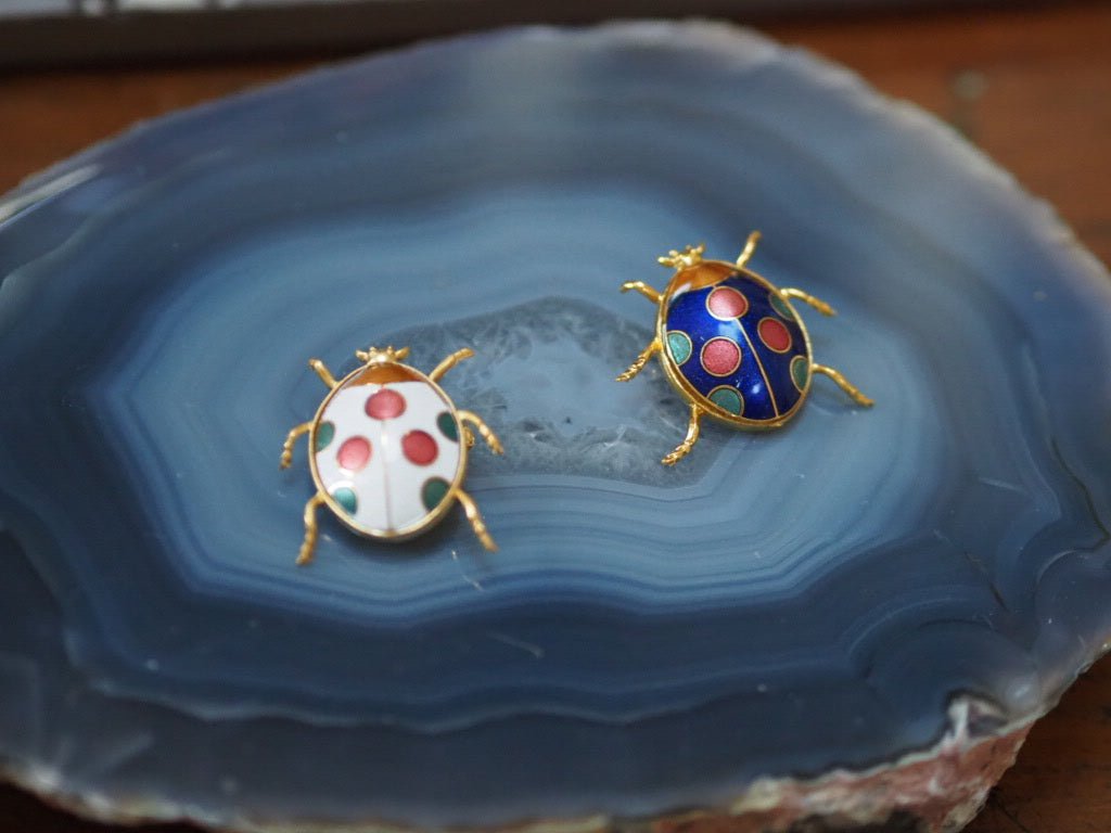 Vintage ladybird brooch - Natalia Willmott