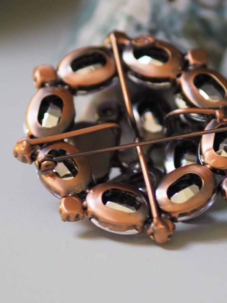 Vintage large cluster brooch - Natalia Willmott