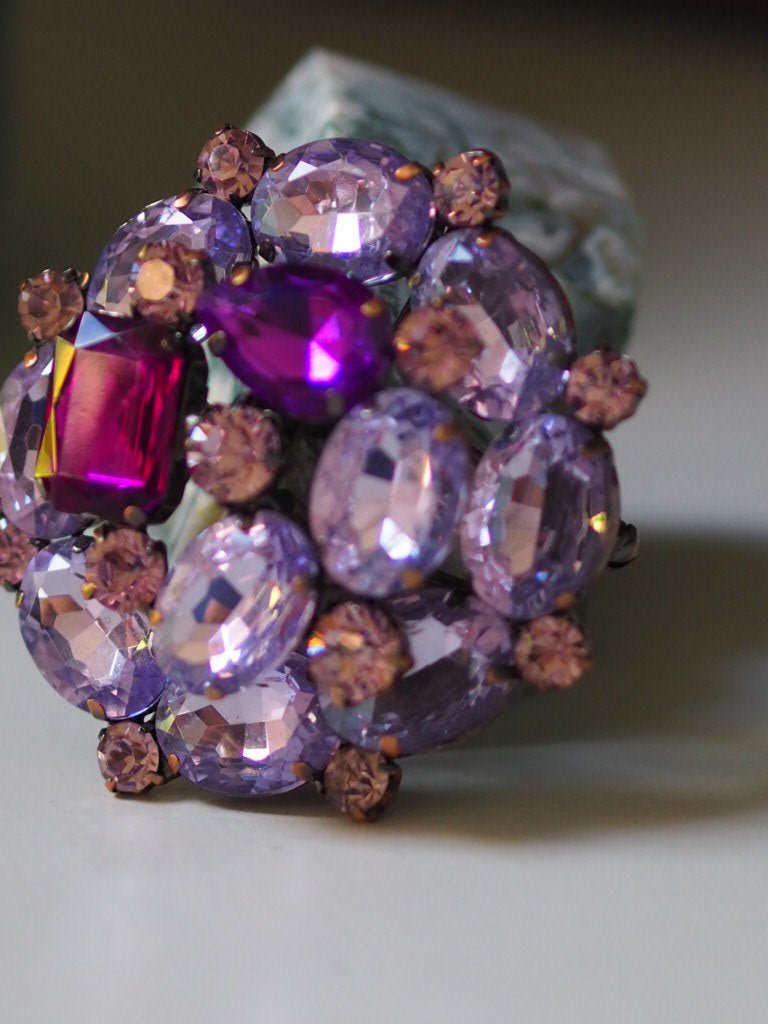 Vintage large cluster brooch - Natalia Willmott