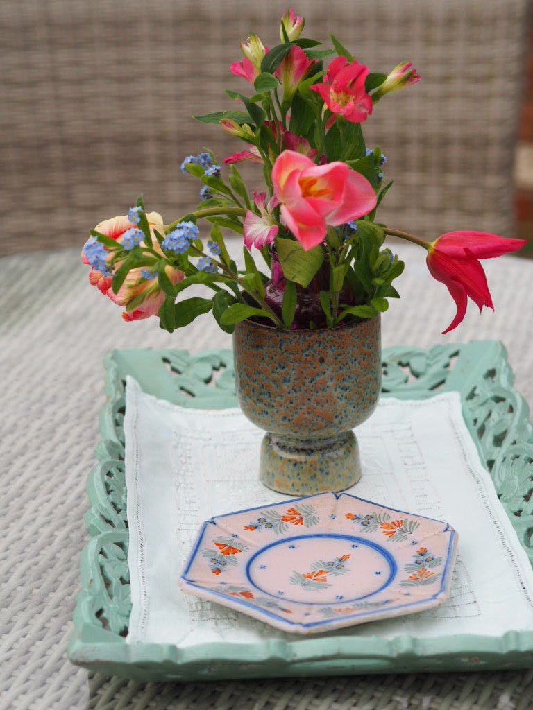 Vintage light green placemat - Natalia Willmott