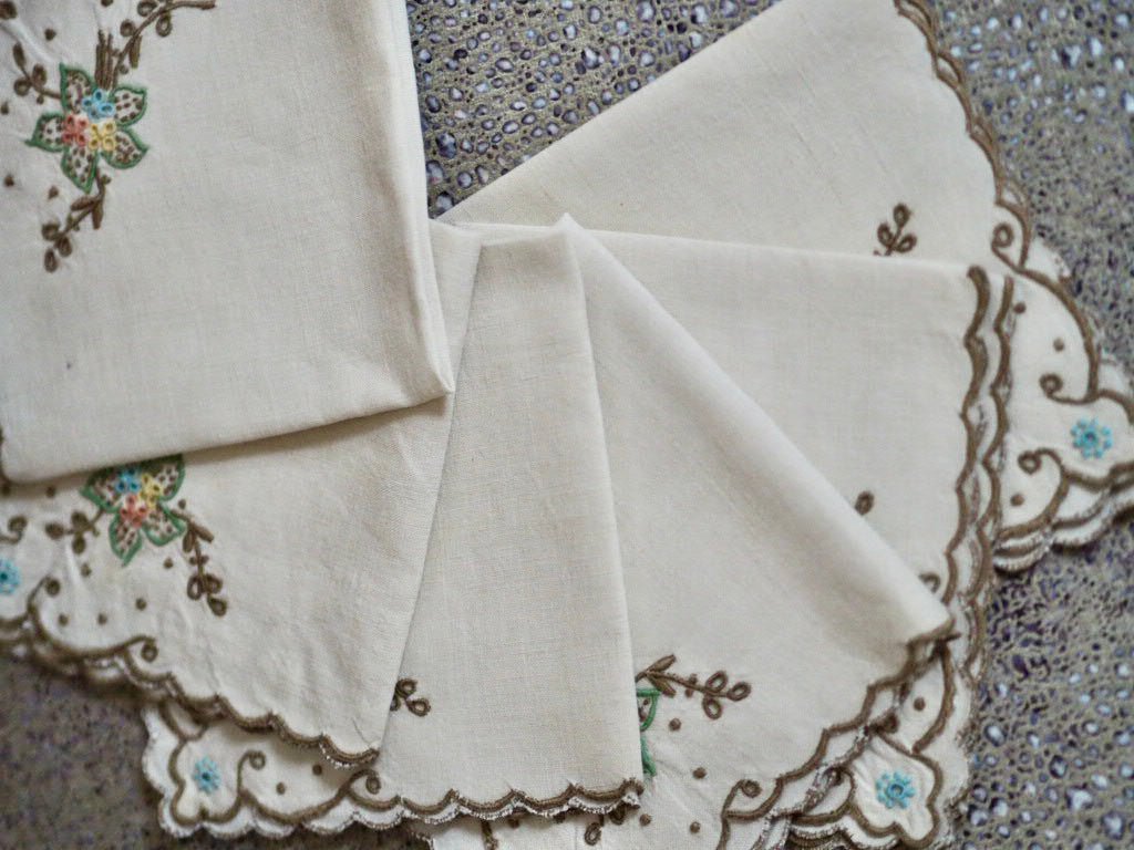 Vintage napkins set - Natalia Willmott