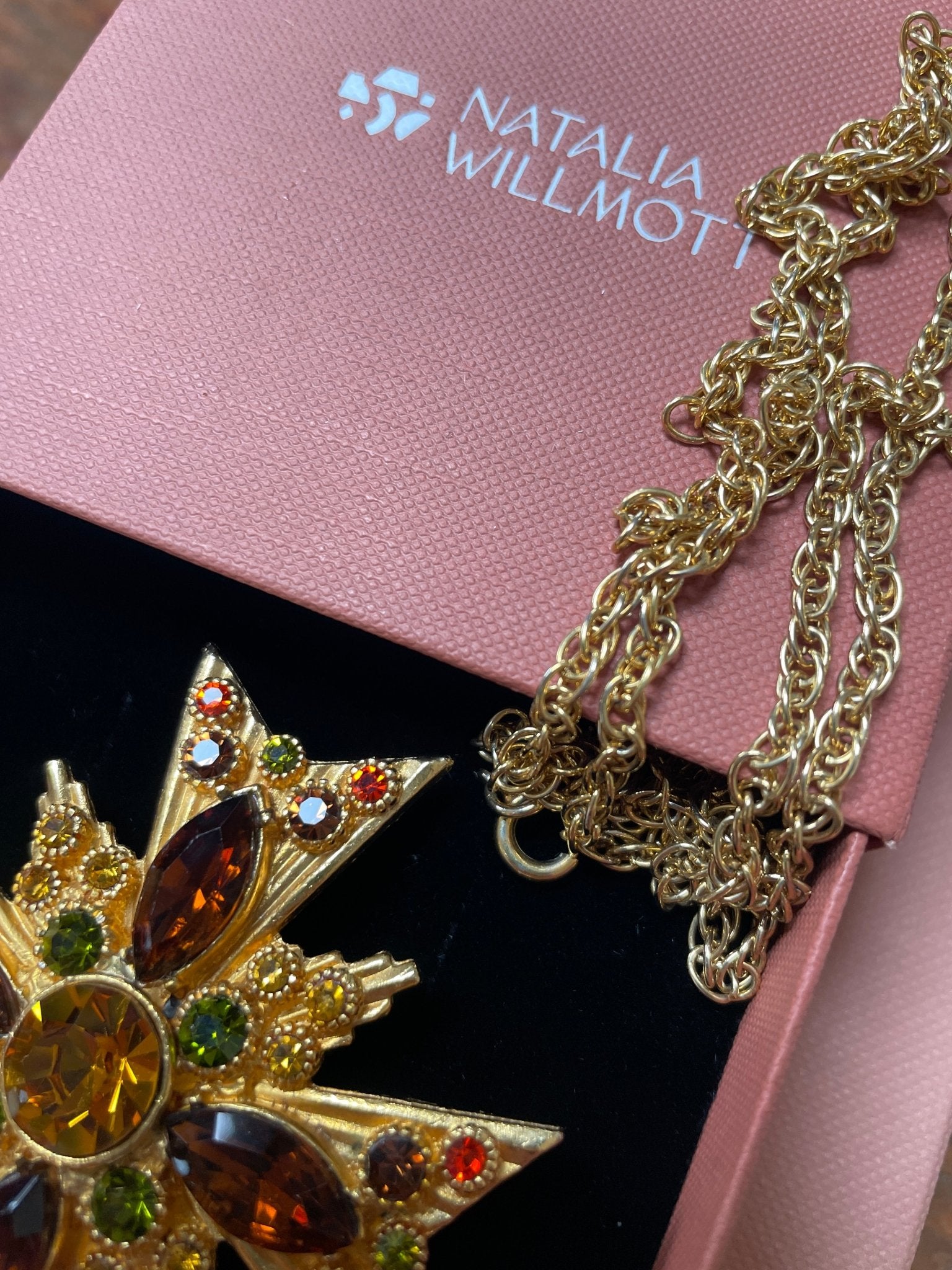 Vintage Sphinx Maltese cross brooch/pendant - Natalia Willmott