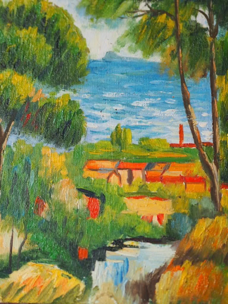 Vue sur L'Estaque et le Château d'If - Natalia Willmott