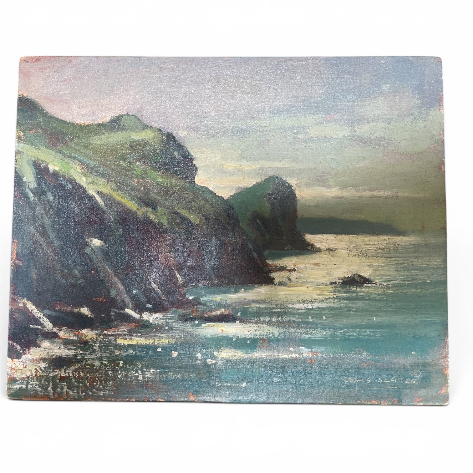 Yorkshire coast by Chris Slater RSMA - Natalia Willmott