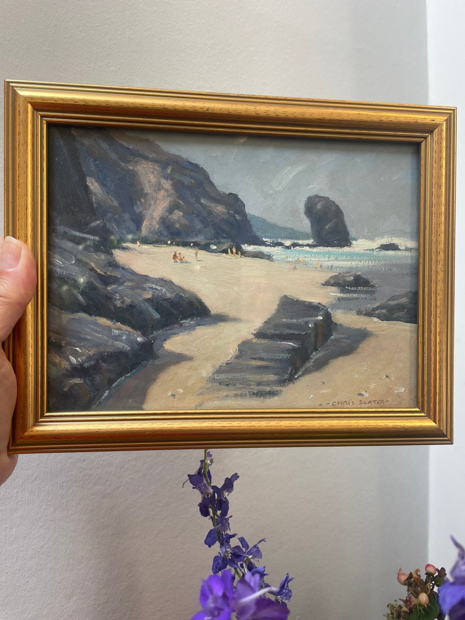 Yorkshire coast by Chris Slater RSMA - Natalia Willmott