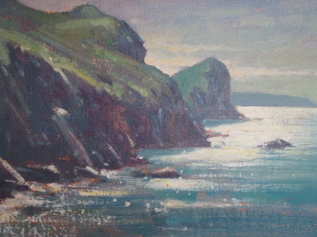 Yorkshire coast by Chris Slater RSMA - Natalia Willmott