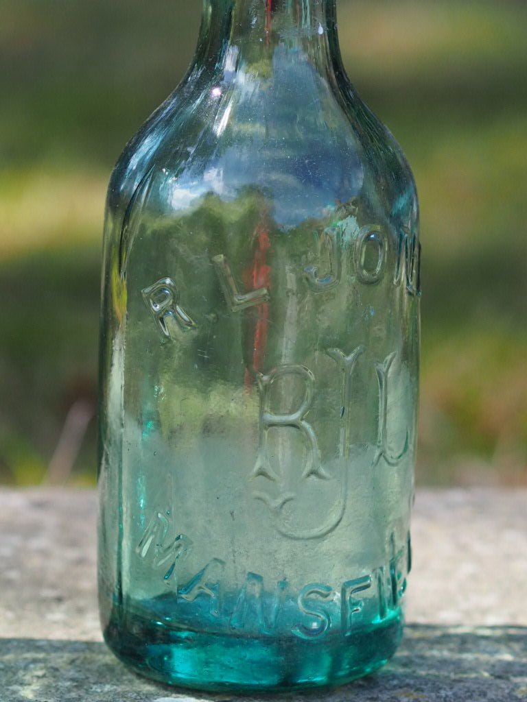 Antique beer bottle with original stopper from William Hornsby, Park & White and RL Jones - Natalia Willmott