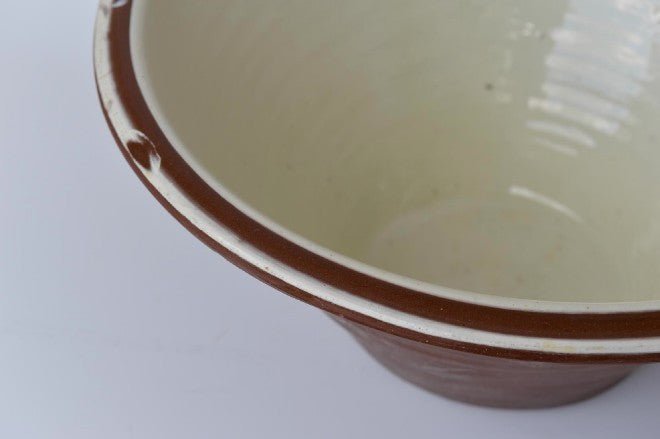 Antique English butter bowl - Natalia Willmott
