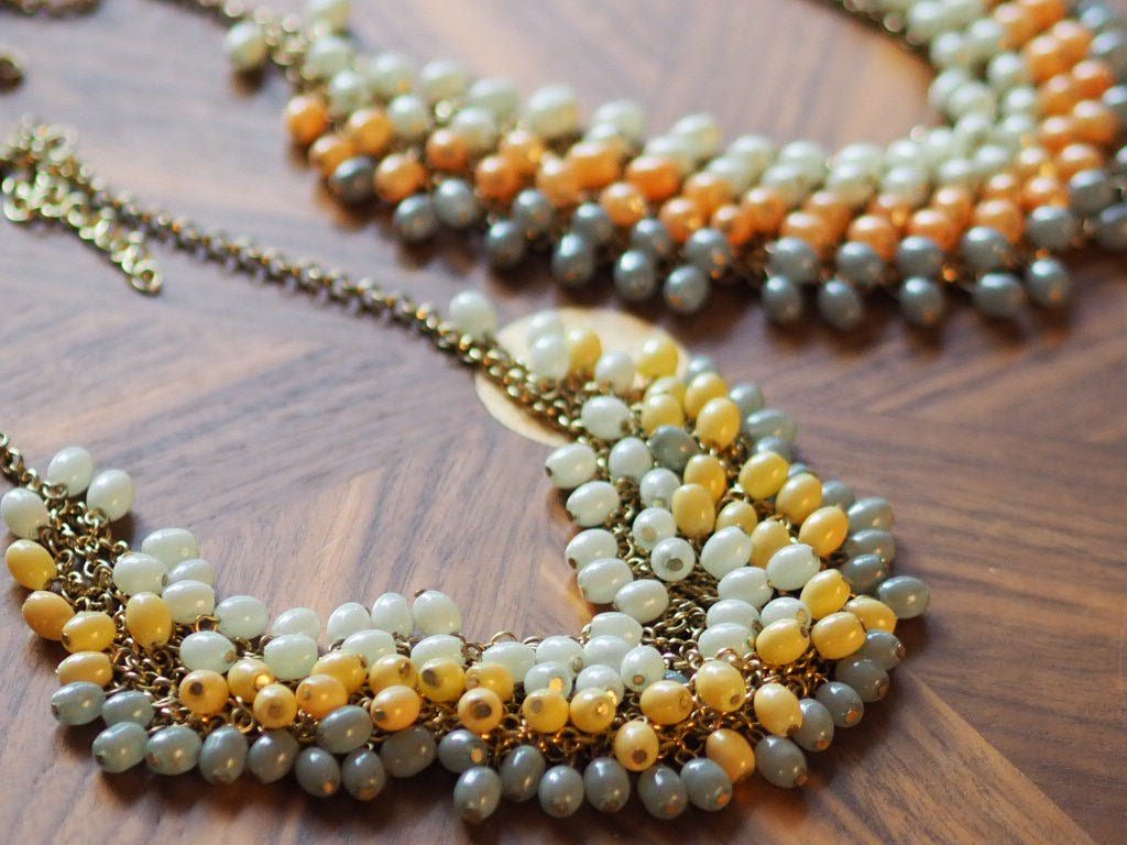 collar glass beaded necklace - Natalia Willmott
