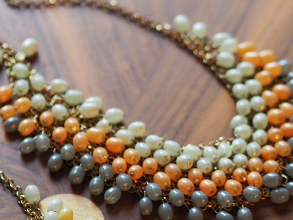 collar glass beaded necklace - Natalia Willmott