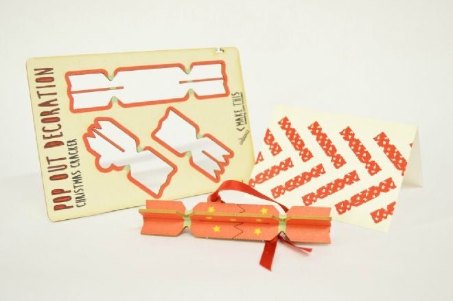 Cracker pop out Christmas card - Natalia Willmott