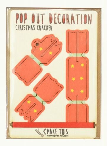 Cracker pop out Christmas card - Natalia Willmott