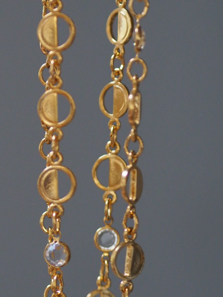 crystal vintage necklace chain - Natalia Willmott