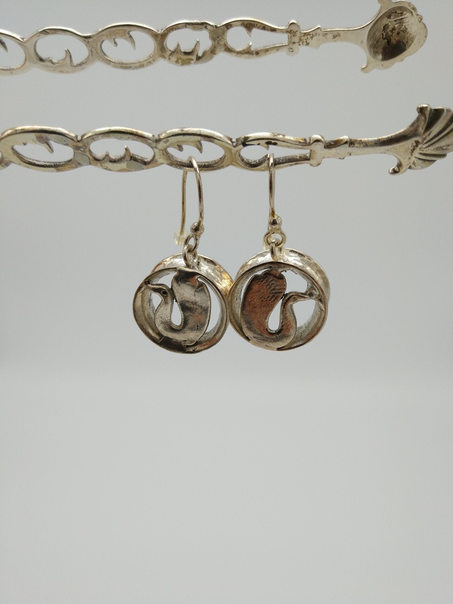Earrings Cercle Pato - Silver by Elisabeth Riveiro - Natalia Willmott