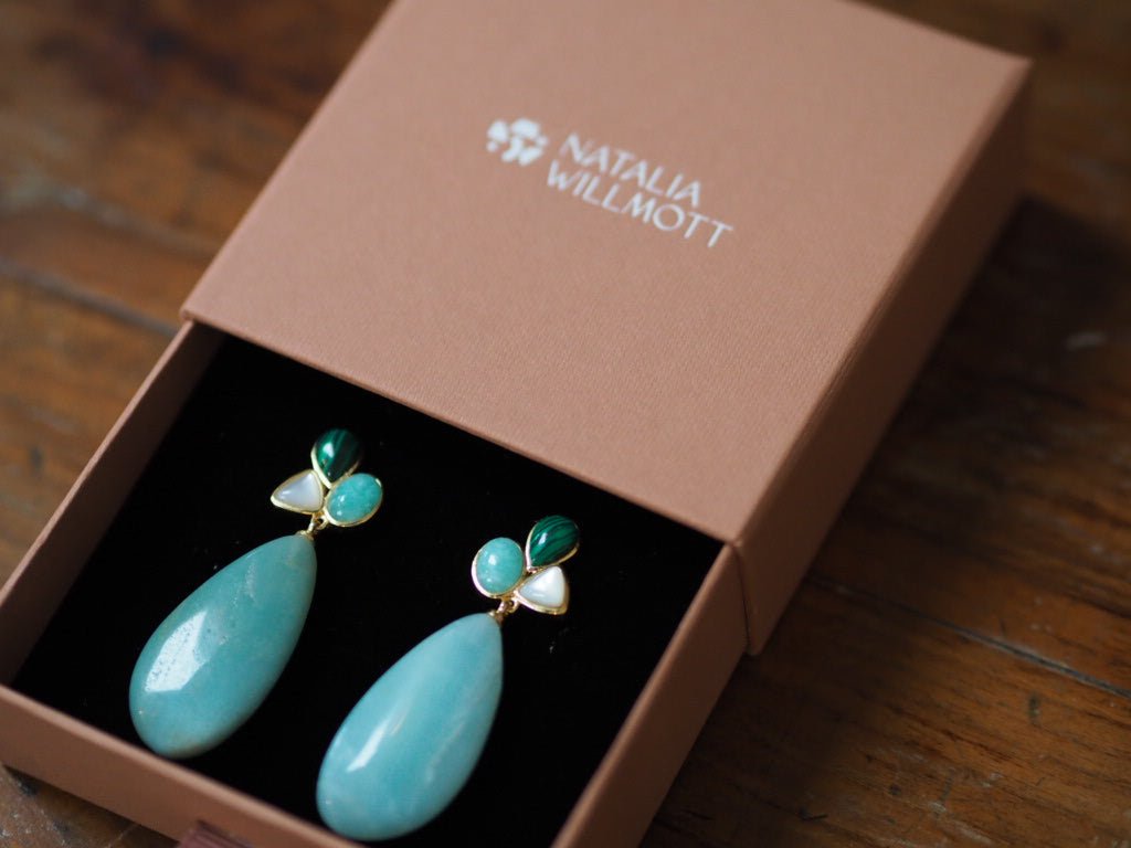 Elegant drop earrings - Natalia Willmott