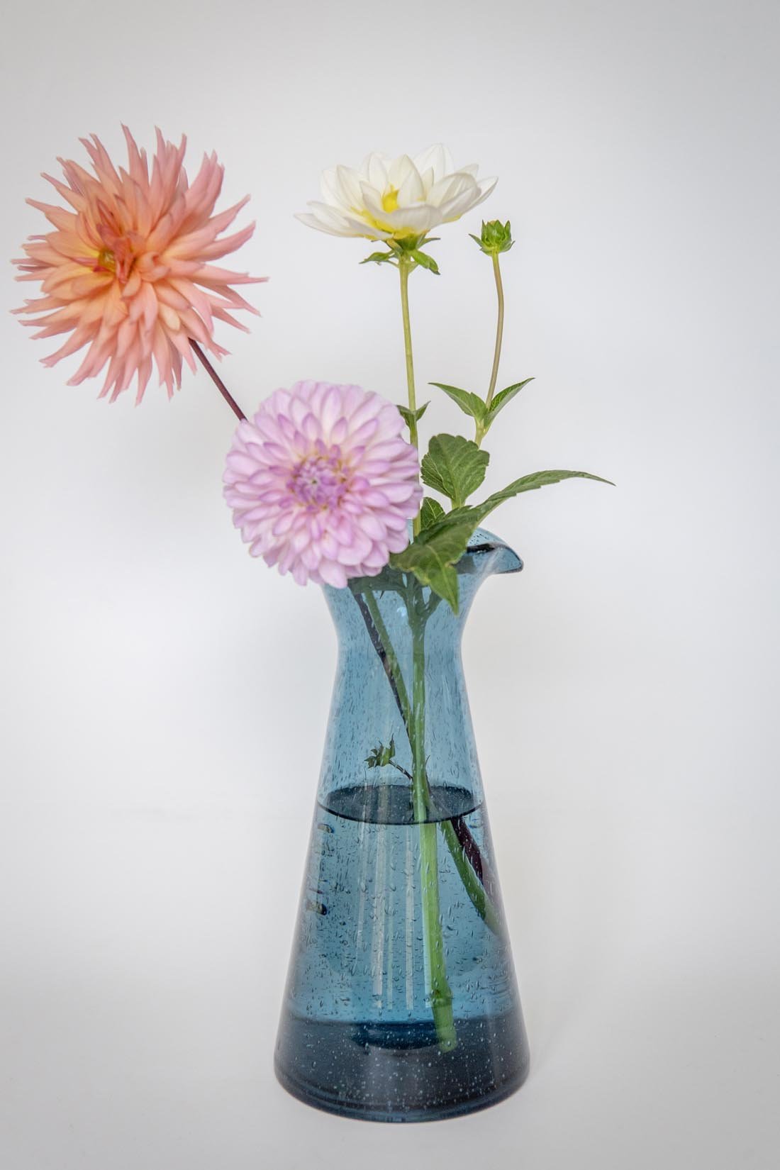Glass pitcher Atlantic blue - Natalia Willmott