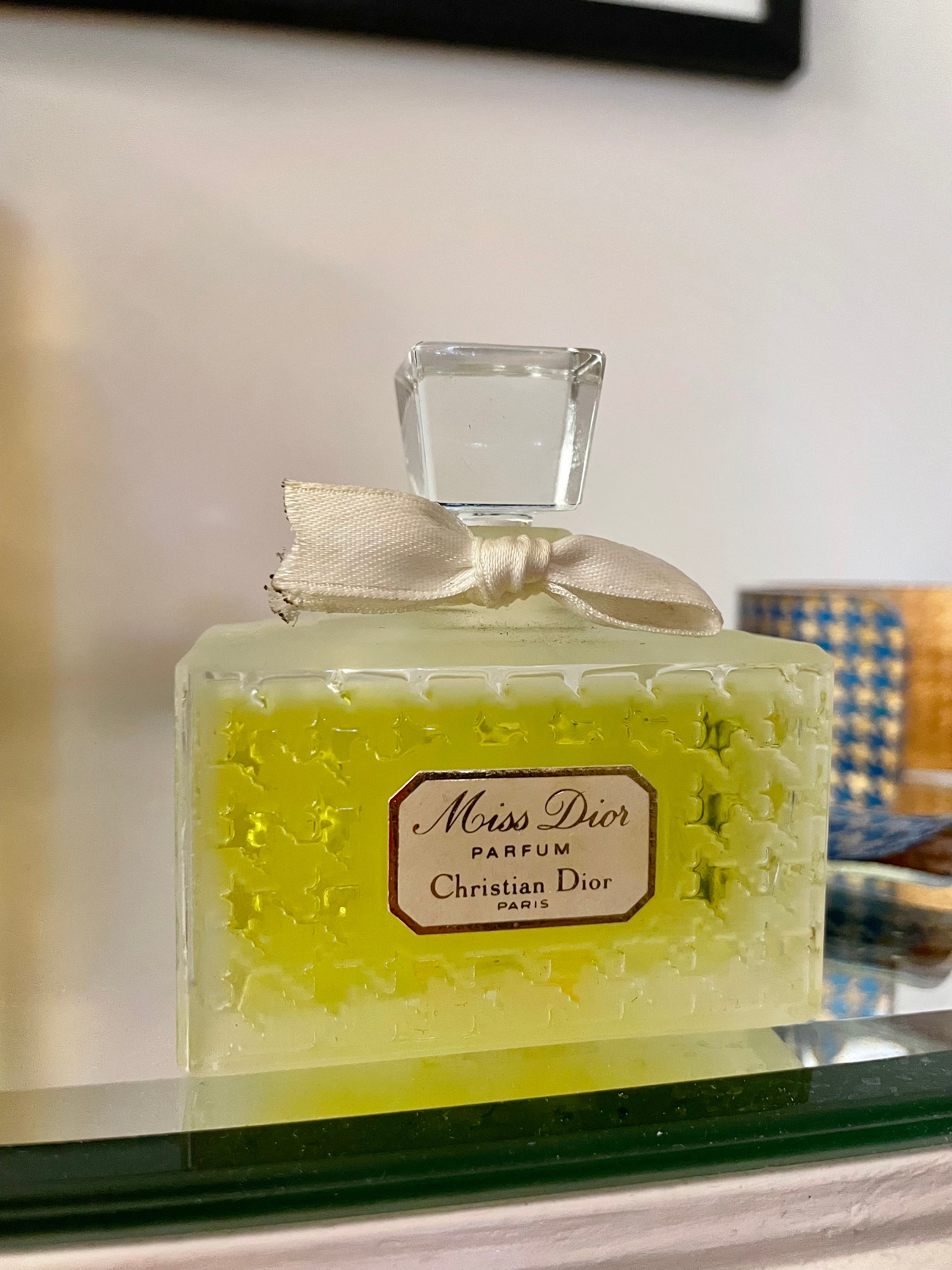 Vintage Miss Dior factice dummy perfume bottle - Natalia Willmott