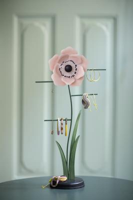 Jewellery stand with a Poppy - Natalia Willmott