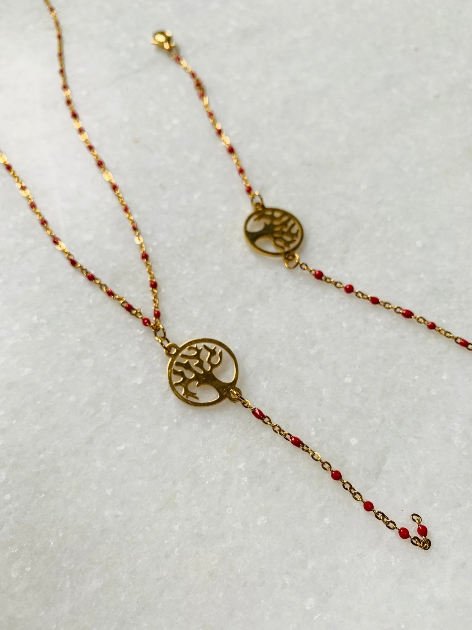 Mulberry tree gold and necklace / bracelet - Natalia Willmott