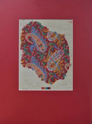 Original textile design Paisley - Natalia Willmott