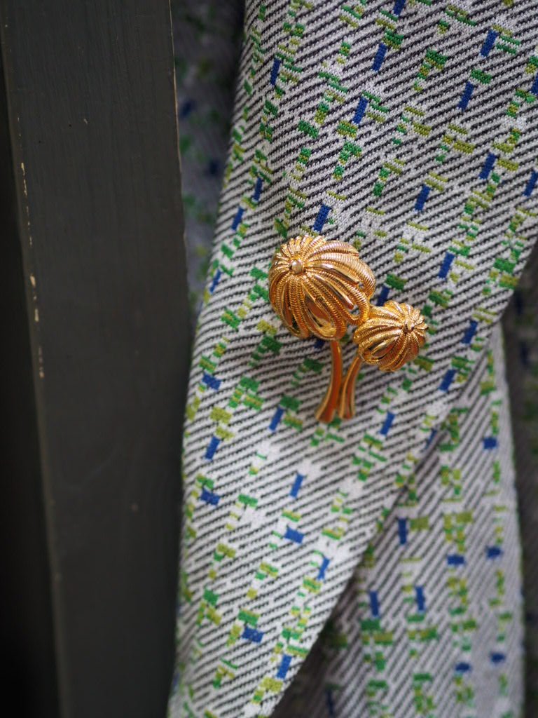 Palm tree brooch pin - Natalia Willmott