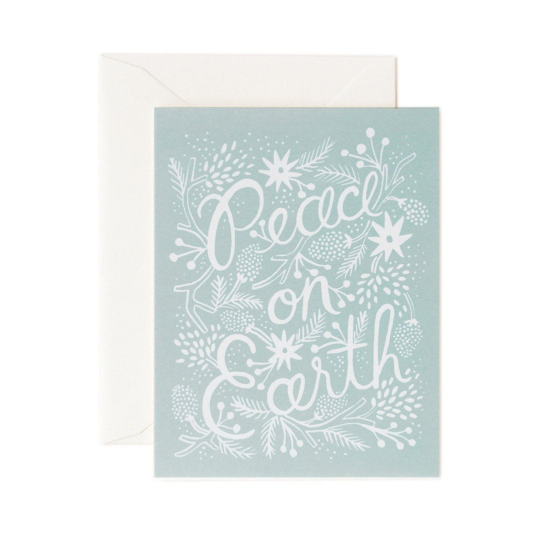 Peace on earth card - Natalia Willmott