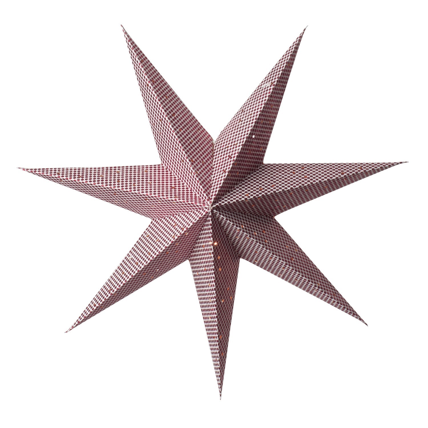 pink bindi paper star - Natalia Willmott