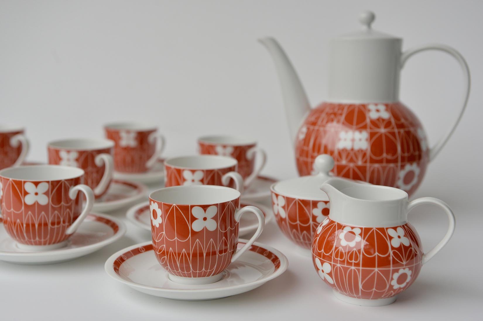 Porcelain coffee set by Heinrich Löffelhardt - Natalia Willmott