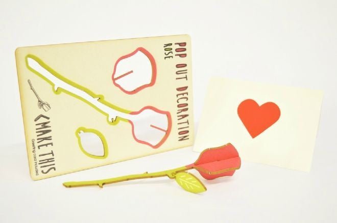 Rose pop out card - Natalia Willmott