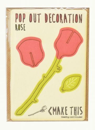 Rose pop out card - Natalia Willmott