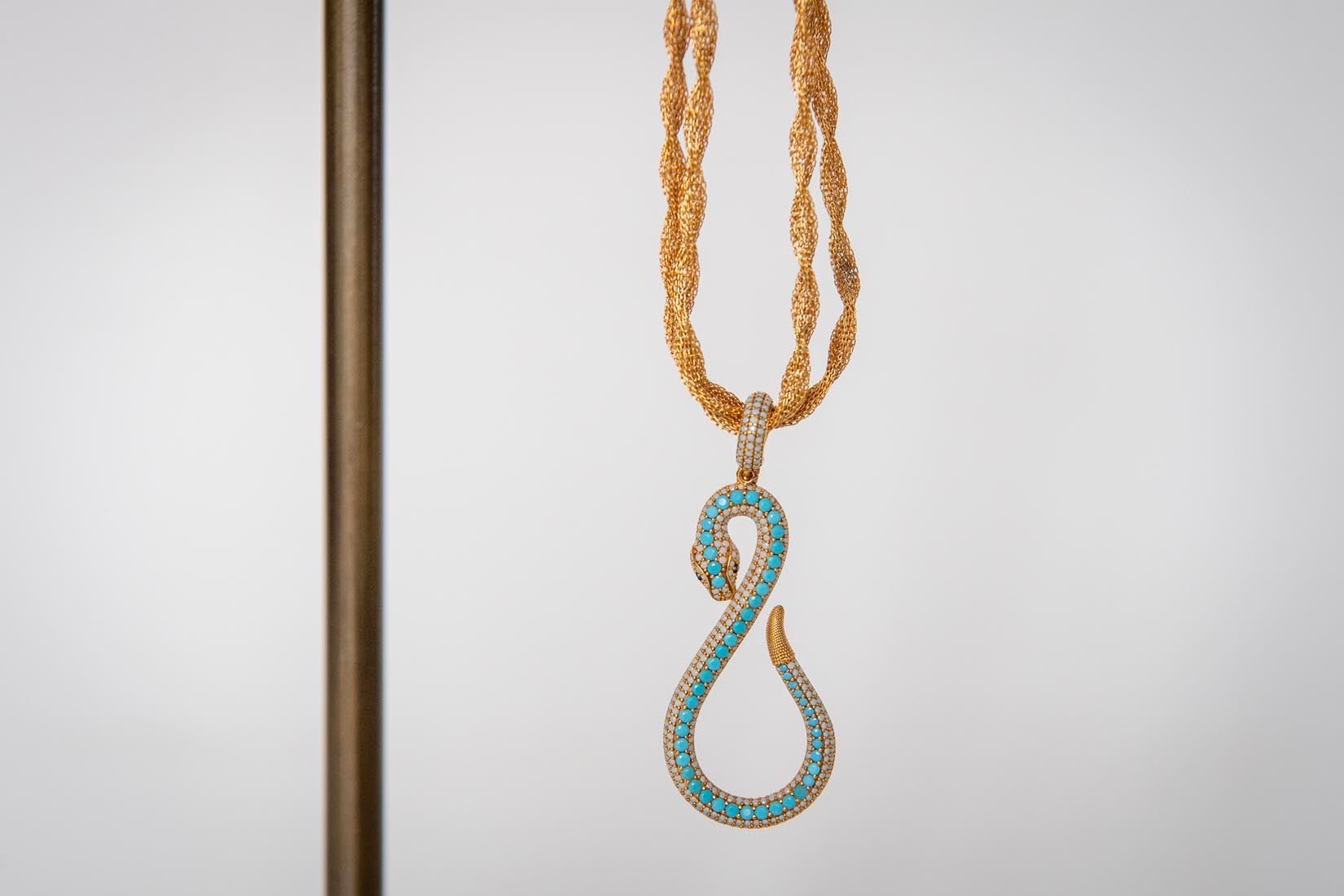 snake pendant necklace - Natalia Willmott