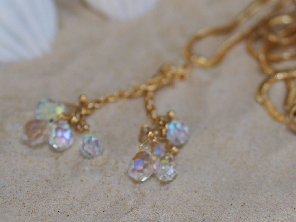 Sparkle Crystal drop necklace - Natalia Willmott