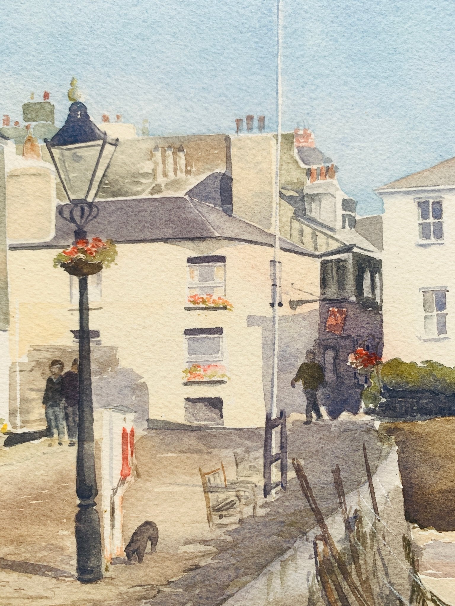 The Quay Watercolour on paper - Natalia Willmott