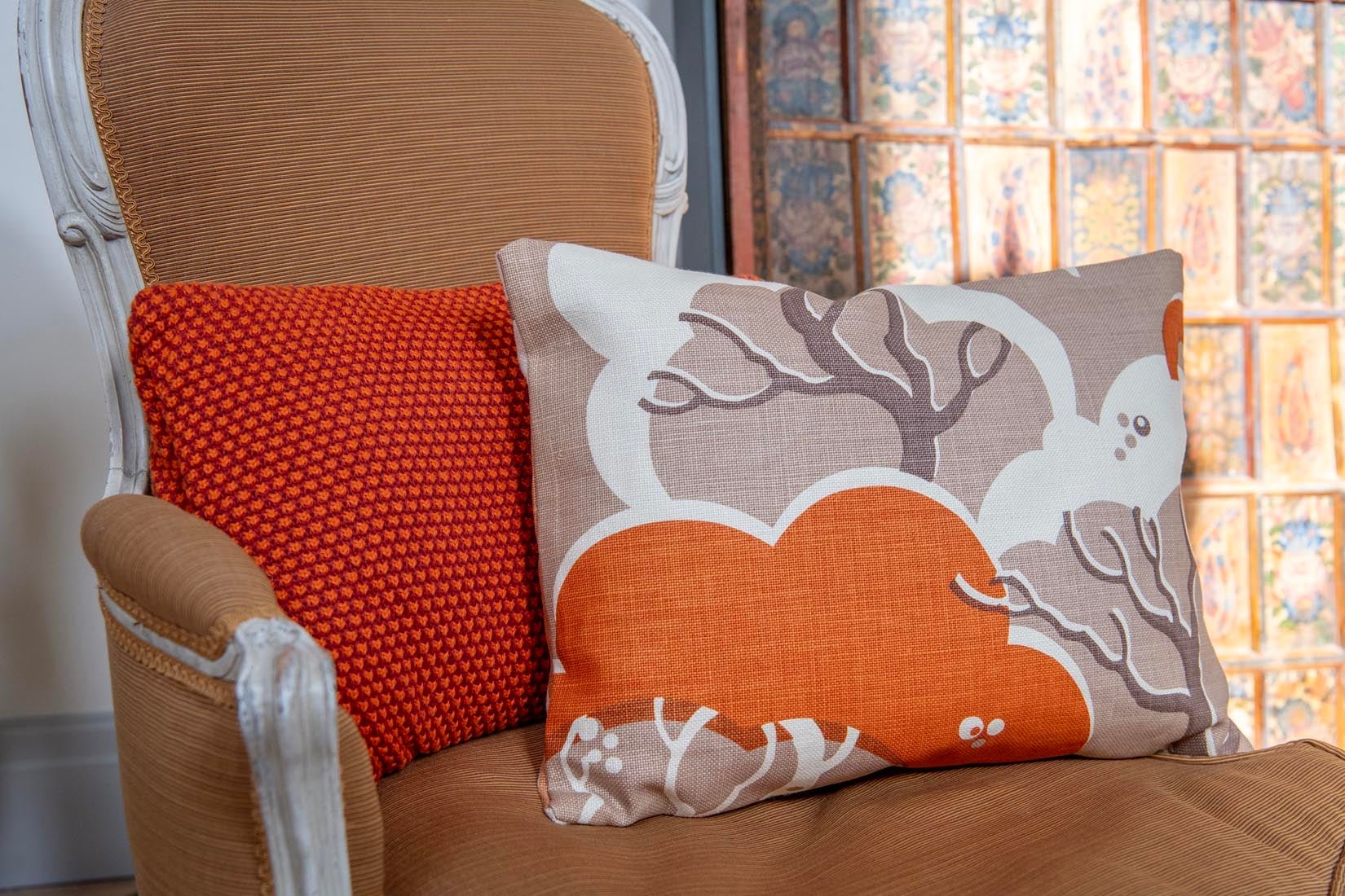 Tree design cushion “cloud bay” - Natalia Willmott