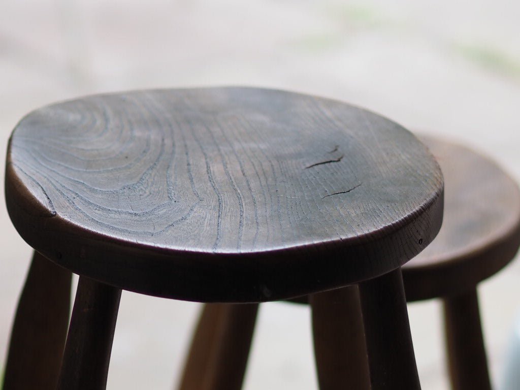 Vintage oak stool - Natalia Willmott