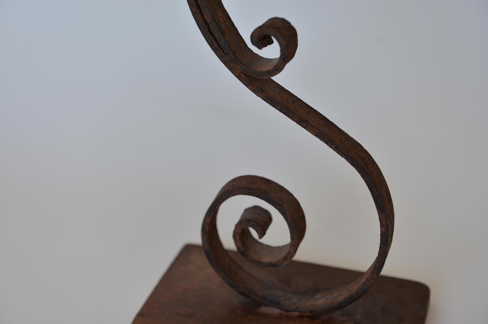 Wrought Iron Maizane candleholder - Natalia Willmott