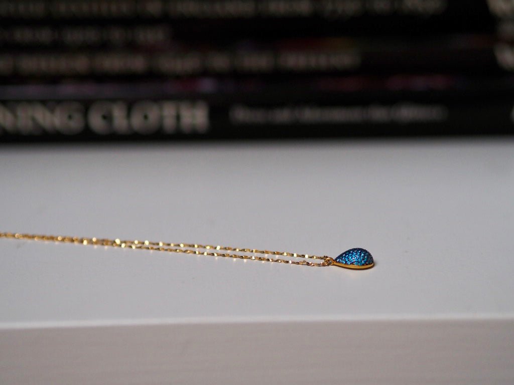 Zircon teardrop necklace - Natalia Willmott